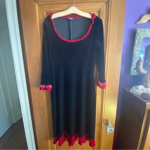 Betsey Johnson velvet dress